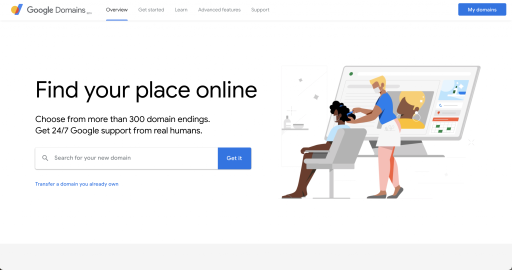 Google Domains: Free tools from Google