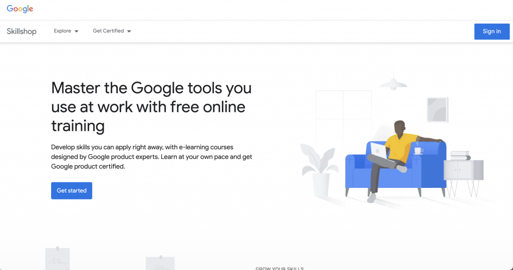 Google Skillshop: Free tools from Google