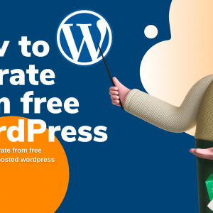 Migrate from free wordpress